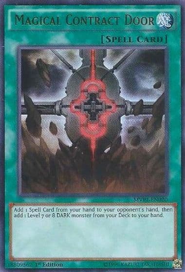 Magical Contract Door The Dark Side of Dimensions Movie Pack Yu-Gi-Oh! card