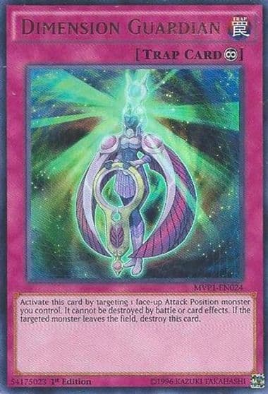 Dimension Guardian The Dark Side of Dimensions Movie Pack Yu-Gi-Oh! card