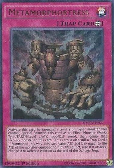 Metamorphortress The Dark Side of Dimensions Movie Pack Yu-Gi-Oh! card