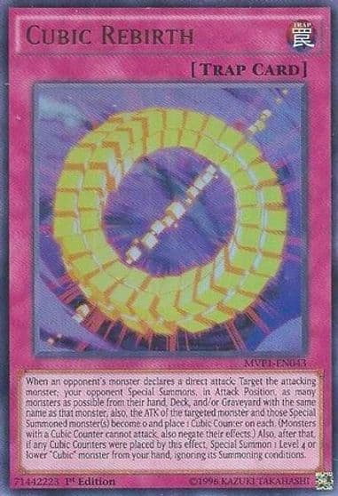 Cubic Rebirth The Dark Side of Dimensions Movie Pack Yu-Gi-Oh! card