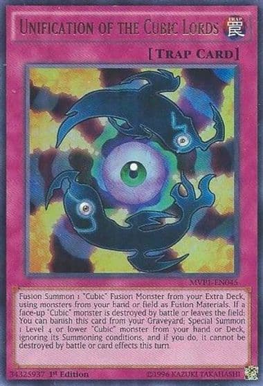 Unification of the Cubic Lords The Dark Side of Dimensions Movie Pack Yu-Gi-Oh! card