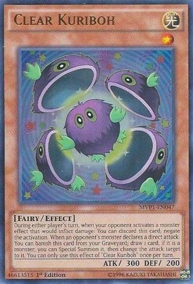 Clear Kuriboh The Dark Side of Dimensions Movie Pack Yu-Gi-Oh! card