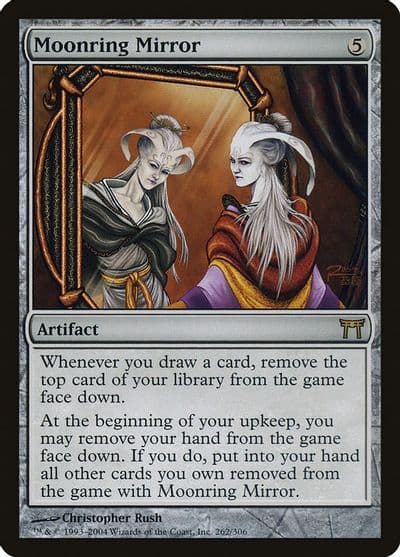 Moonring Mirror Champions of Kamigawa Magic card