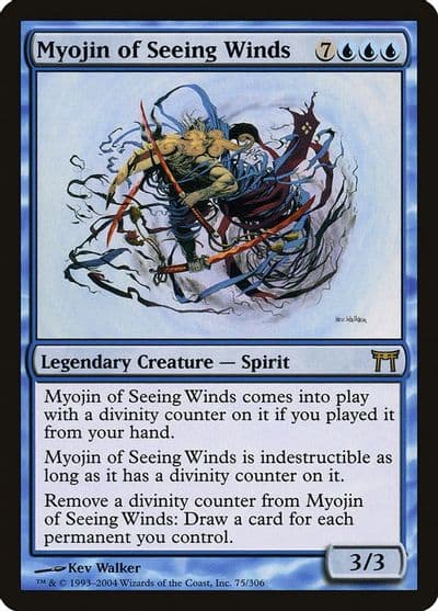 Myojin of Seeing Winds Champions of Kamigawa Magic card