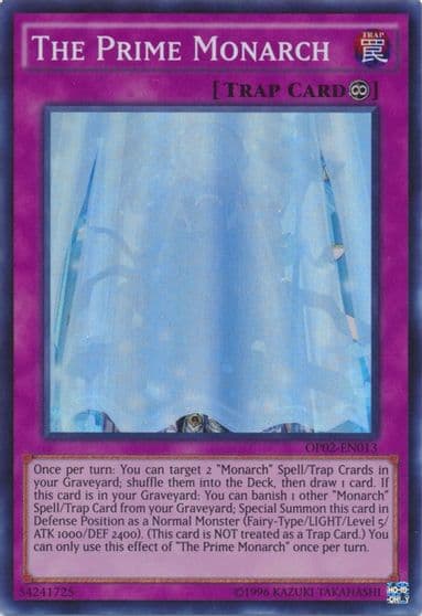 The Prime Monarch OTS Tournament Pack 2 Yu-Gi-Oh! card