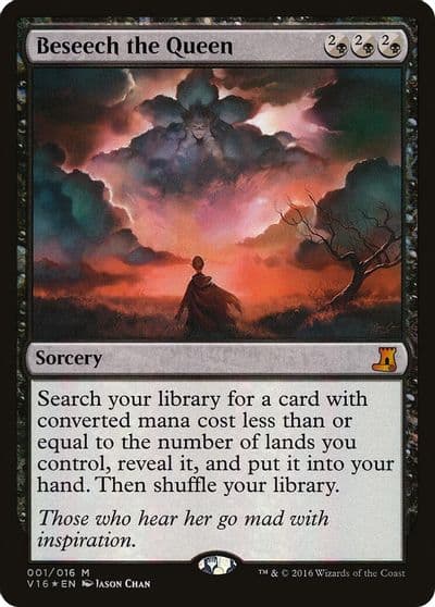 Beseech the Queen From the Vault: Lore Magic card