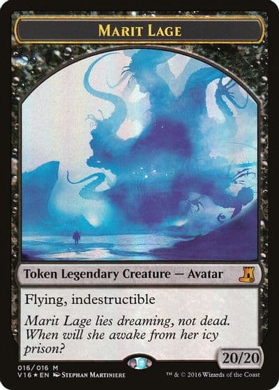 Marit Lage Token From the Vault: Lore Magic card