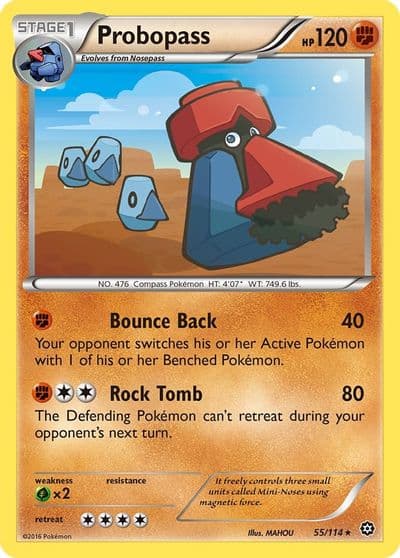 Probopass XY - Steam Siege Pokemon card