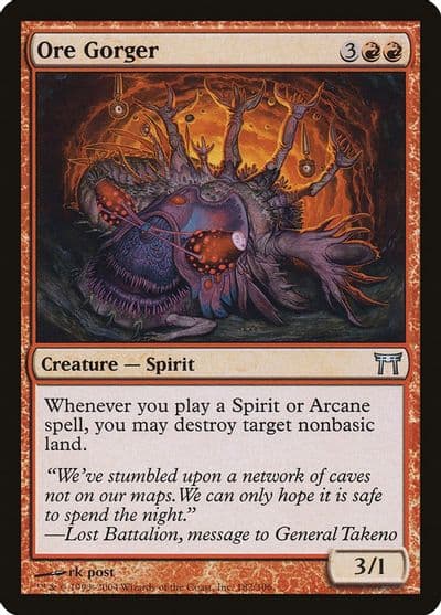 Ore Gorger Champions of Kamigawa Magic card