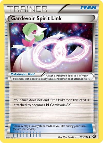 Gardevoir Spirit Link XY - Steam Siege Pokemon card