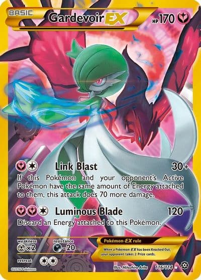 Gardevoir EX (Secret) XY - Steam Siege Pokemon card
