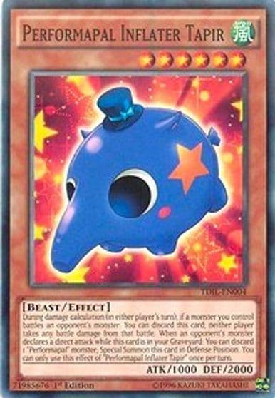 Performapal Inflater Tapir The Dark Illusion Yu-Gi-Oh! card