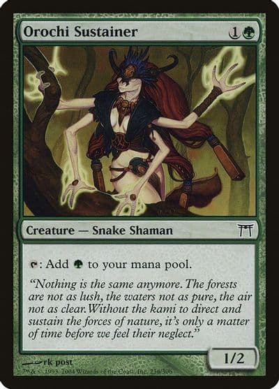 Orochi Sustainer Champions of Kamigawa Magic card