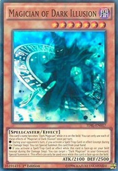 Magician of Dark Illusion The Dark Illusion Yu-Gi-Oh! card
