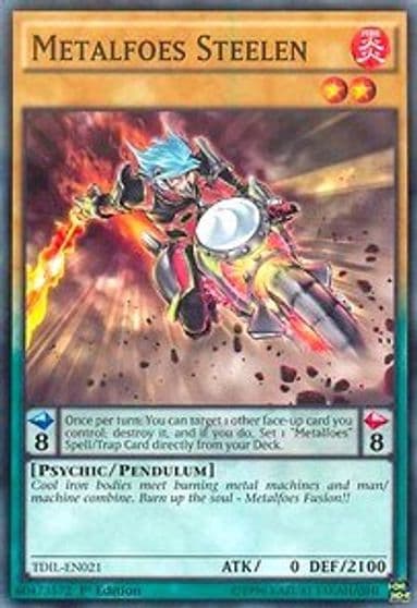 Metalfoes Steelen The Dark Illusion Yu-Gi-Oh! card