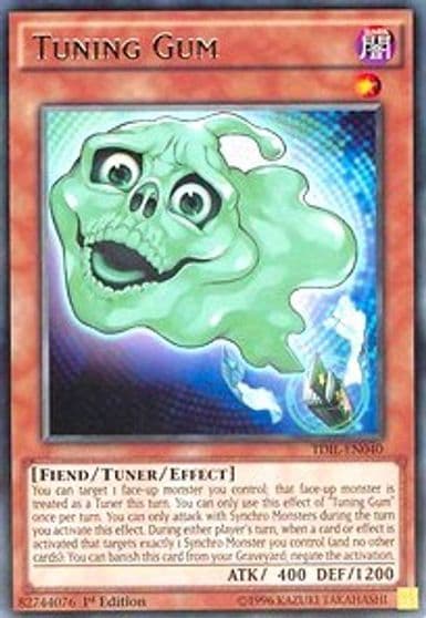 Tuning Gum The Dark Illusion Yu-Gi-Oh! card