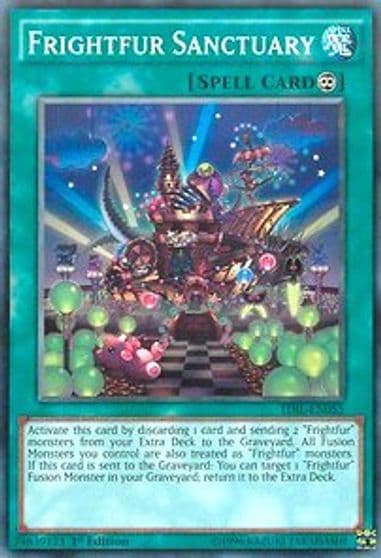 Frightfur Sanctuary The Dark Illusion Yu-Gi-Oh! card