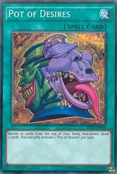 Pot of Desires The Dark Illusion Yu-Gi-Oh! card