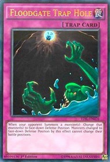 Floodgate Trap Hole The Dark Illusion Yu-Gi-Oh! card