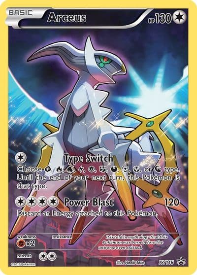 Arceus - XY116 XY Promos Pokemon card