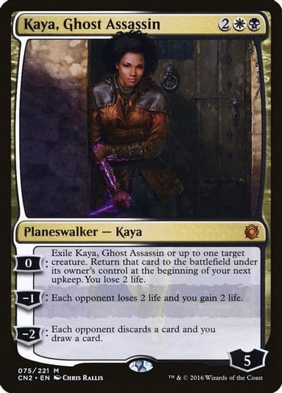 Kaya Ghost Assassin Conspiracy: Take the Crown Magic card