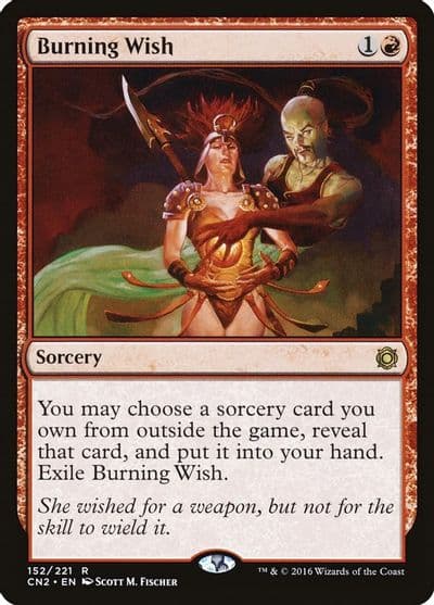 Burning Wish Conspiracy: Take the Crown Magic card
