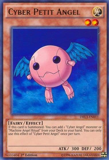 Cyber Petit Angel Dragons of Legend: Unleashed Yu-Gi-Oh! card