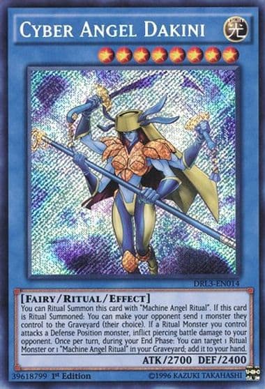 Cyber Angel Dakini Dragons of Legend: Unleashed Yu-Gi-Oh! card