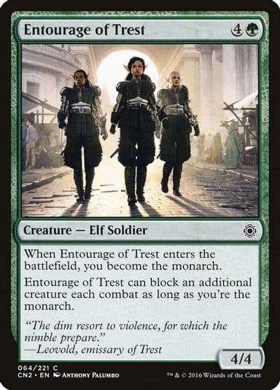 Entourage of Trest Conspiracy: Take the Crown Magic card