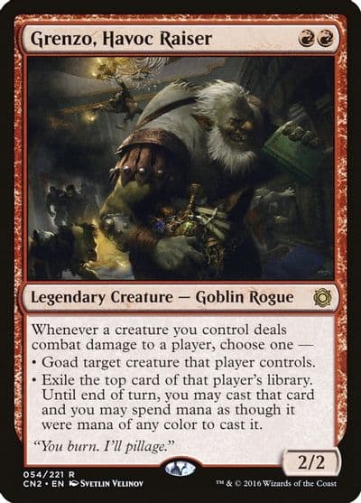 Grenzo Havoc Raiser Conspiracy: Take the Crown Magic card