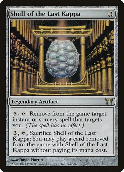 Shell of the Last Kappa Champions of Kamigawa Magic card