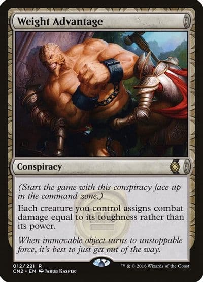 Weight Advantage Conspiracy: Take the Crown Magic card