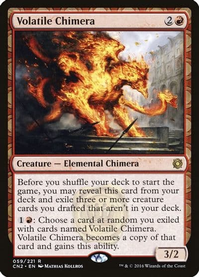 Volatile Chimera Conspiracy: Take the Crown Magic card