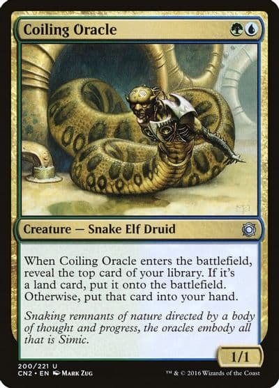 Coiling Oracle Conspiracy: Take the Crown Magic card