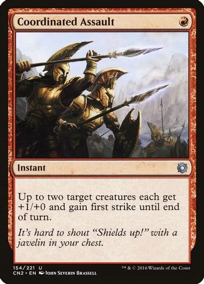 Coordinated Assault Conspiracy: Take the Crown Magic card
