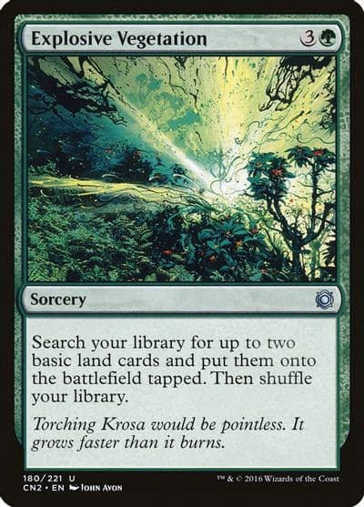 Explosive Vegetation Conspiracy: Take the Crown Magic card