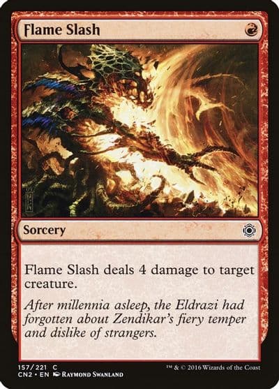 Flame Slash Conspiracy: Take the Crown Magic card