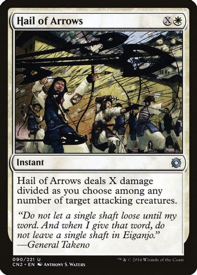 Hail of Arrows Conspiracy: Take the Crown Magic card