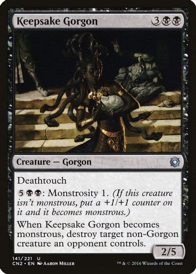 Keepsake Gorgon Conspiracy: Take the Crown Magic card