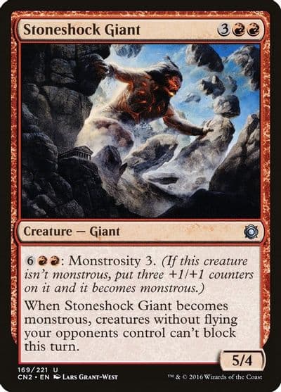 Stoneshock Giant Conspiracy: Take the Crown Magic card