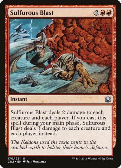 Sulfurous Blast Conspiracy: Take the Crown Magic card