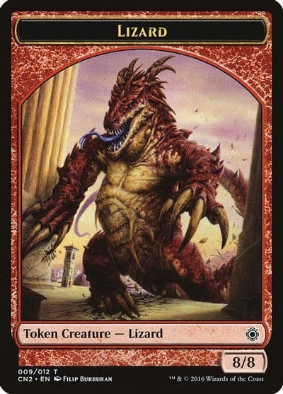 Lizard Token Conspiracy: Take the Crown Magic card