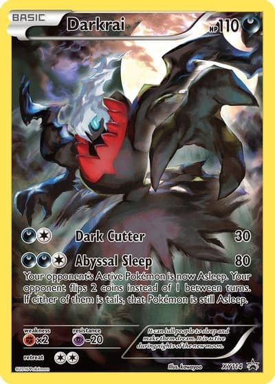 Darkrai - XY114 XY Promos Pokemon card
