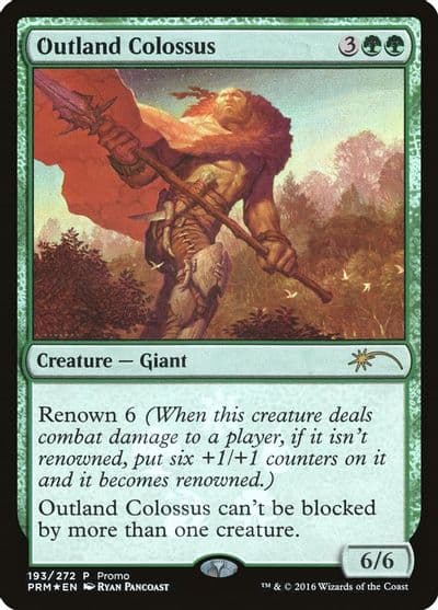 Outland Colossus Unique and Miscellaneous Promos Magic card