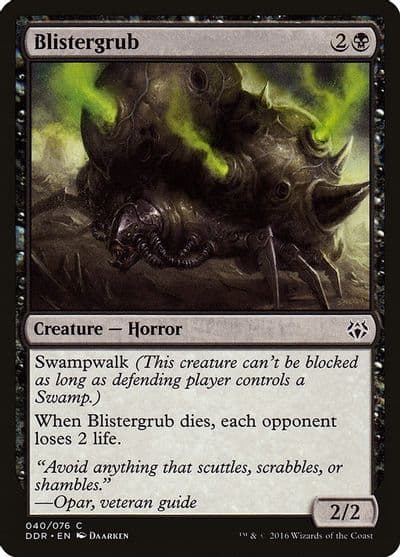 Blistergrub Duel Decks: Nissa vs. Ob Nixilis Magic card