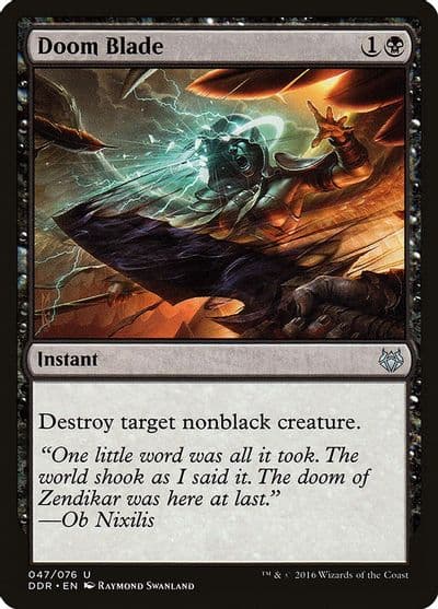 Doom Blade Duel Decks: Nissa vs. Ob Nixilis Magic card