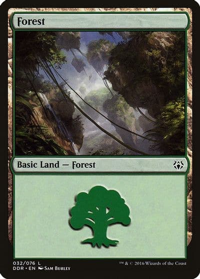 Forest 32 Duel Decks: Nissa vs. Ob Nixilis Magic card