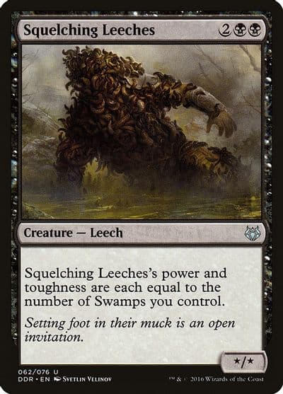 Squelching Leeches Duel Decks: Nissa vs. Ob Nixilis Magic card