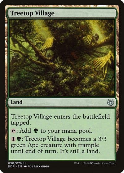 Treetop Village Duel Decks: Nissa vs. Ob Nixilis Magic card