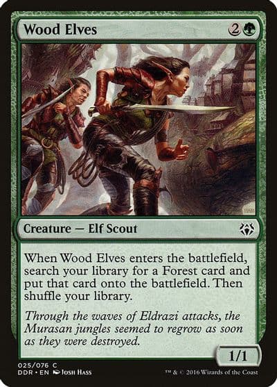 Wood Elves Duel Decks: Nissa vs. Ob Nixilis Magic card